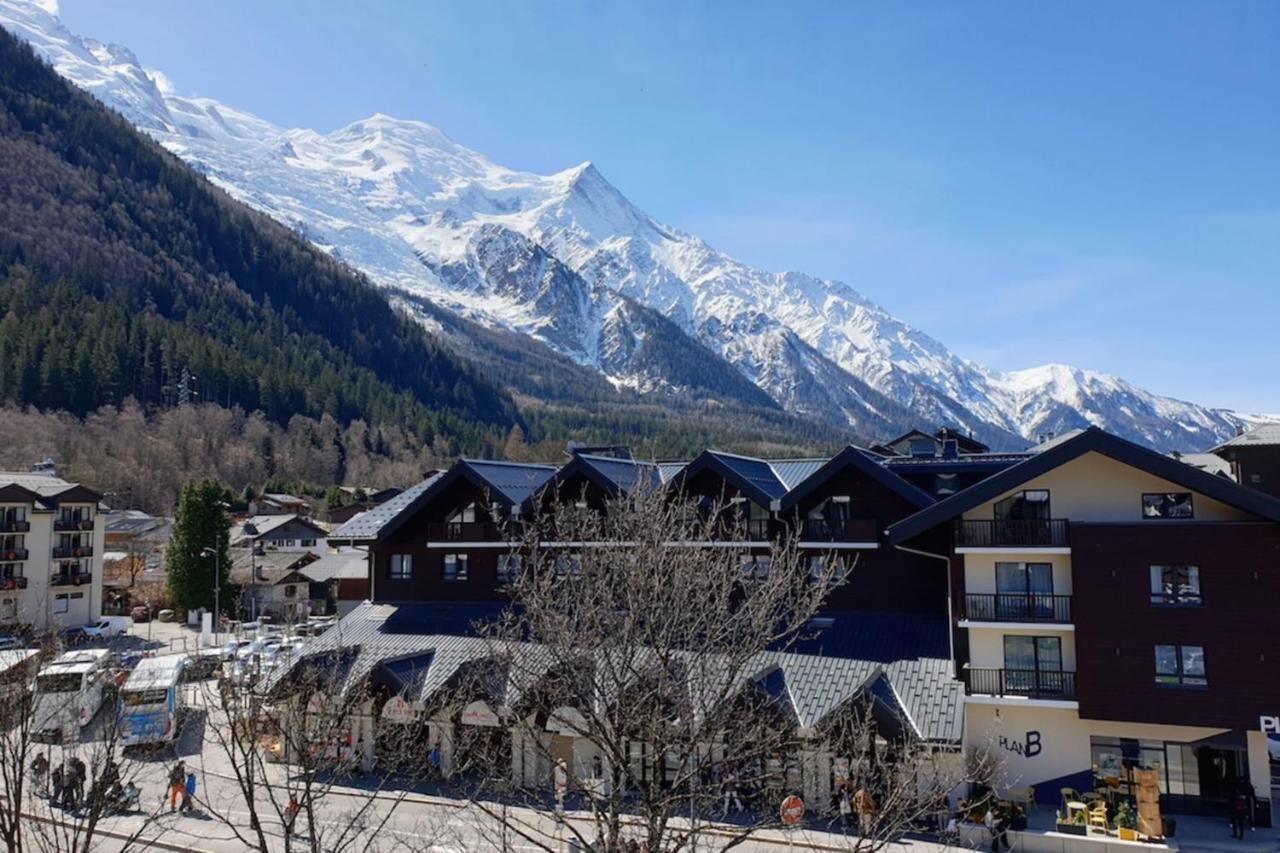 Apartamento Hypercenter 27 M With Balcony Mont Blanc View Chamonix Mont Blanc Exterior foto