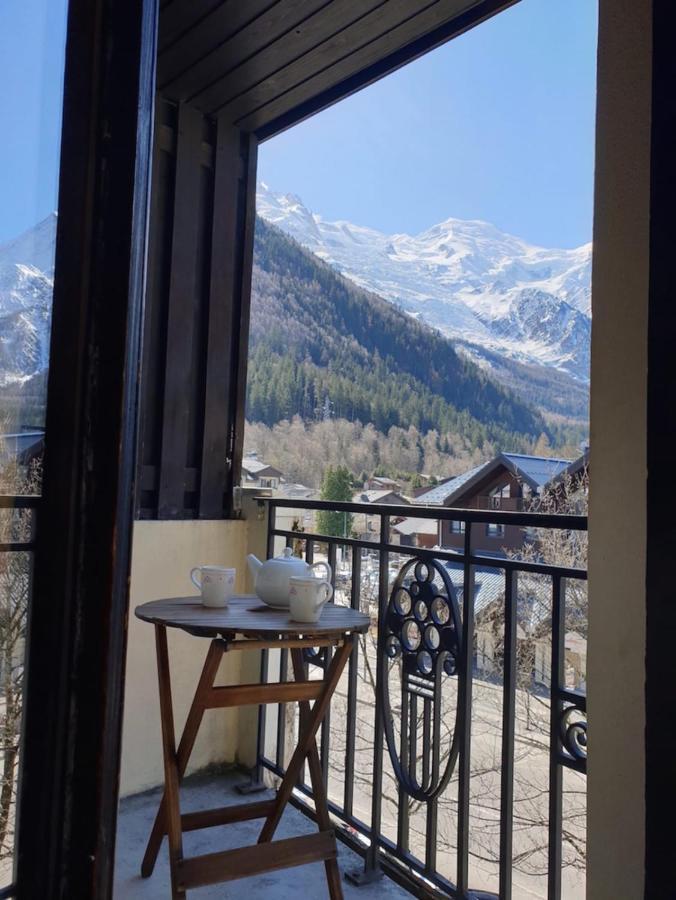 Apartamento Hypercenter 27 M With Balcony Mont Blanc View Chamonix Mont Blanc Exterior foto